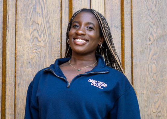 Student Izzy Akunwafor photographed on the Oxford Campus